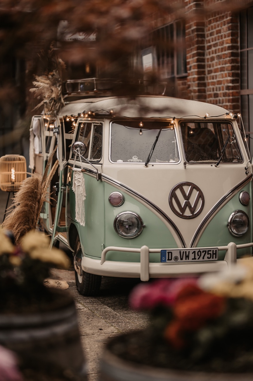 Fotobulli Nahaufnahme VW-Emblem